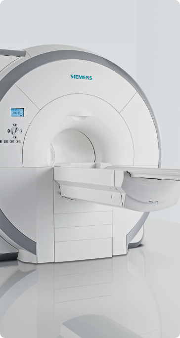 MRI　（Magnetic Resonance Imaging：磁気共鳴画像診断装置）